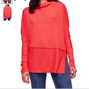 Free People Londontown Thermal Tunic Top